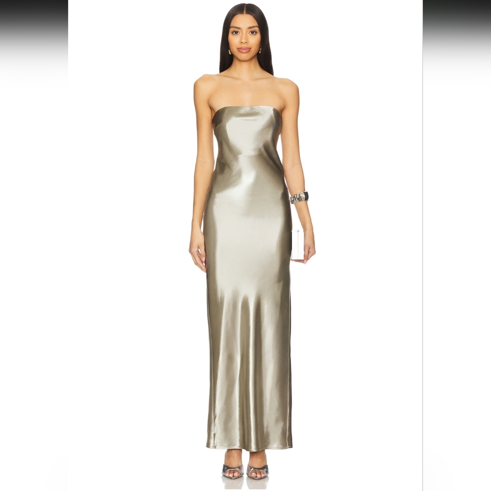 NWOT Revolve Lovers And Friends Carolyn Maxi Dress in Sage Green